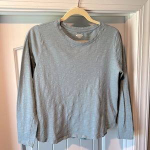 Old Navy long sleeve everyday shirt blue